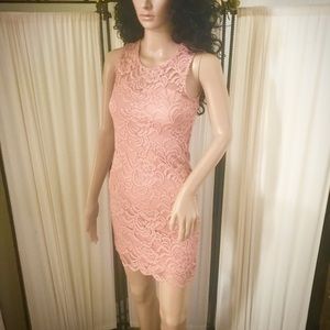 Mauve pink dress